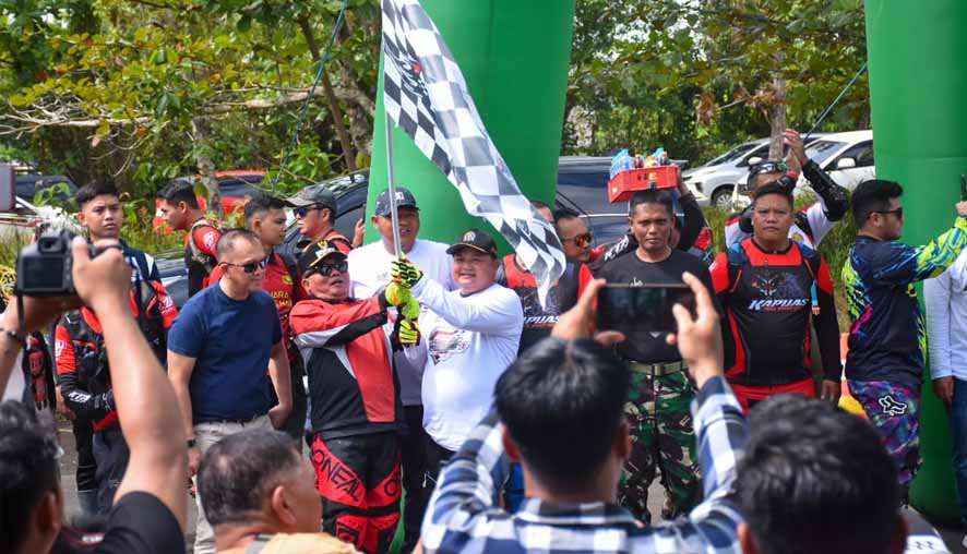 Unsur Pimpinan DPRD Kapuas Ikut Serta Jajal Rute Bupati Kapuas Trail Adventure #3 2025