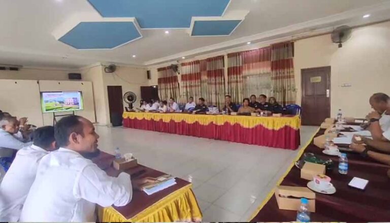 Pemerintah Kecamatan Laung Tuhup Gelar Rakor Pembentukan Koperasi Desa Merah Putih