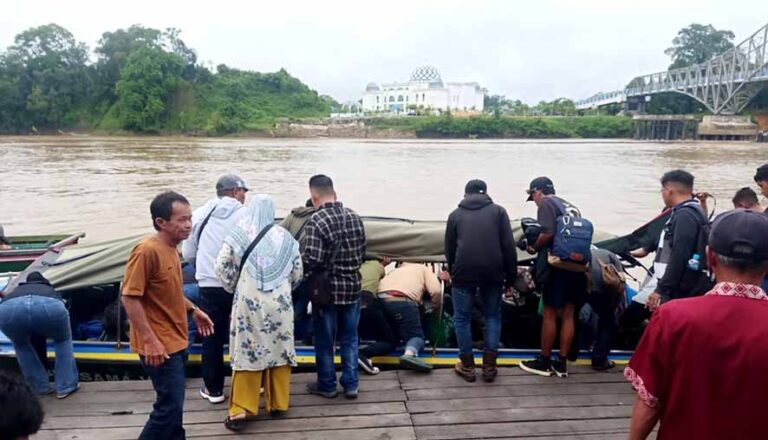 Lonjakan Penumpang di UPT Dermaga Dishub Capai Puncak Diakhir Masa Libur Idulfitri