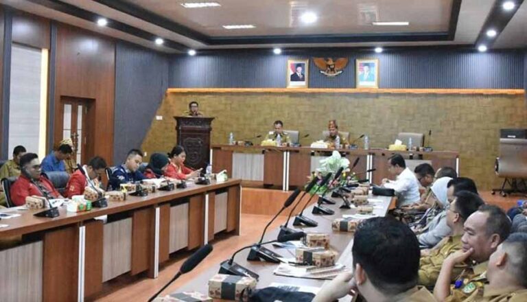 Rakor Percepatan Pembentukan Koperasi Desa/Koperasi Kelurahan Merah Putih Tingkat Kabupaten Barito Utara