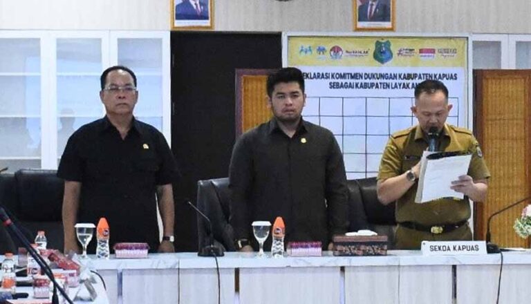Dewan Hadiri Deklarasi Dukungan Kabupaten Layak Anak