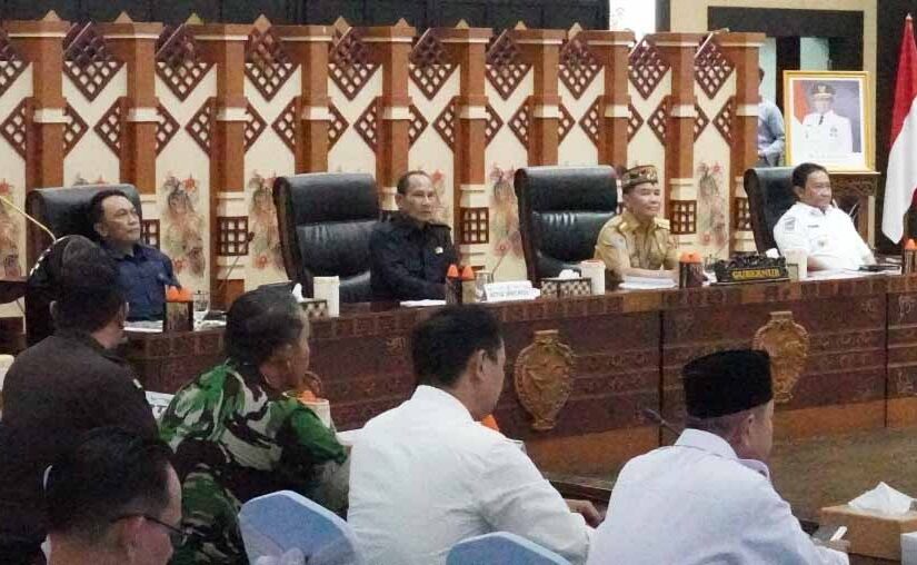 Ketua DPRD Kalteng Hadiri Rakor Kesiapan Pemungutan Suara Ulang Kabupaten Barito Utara