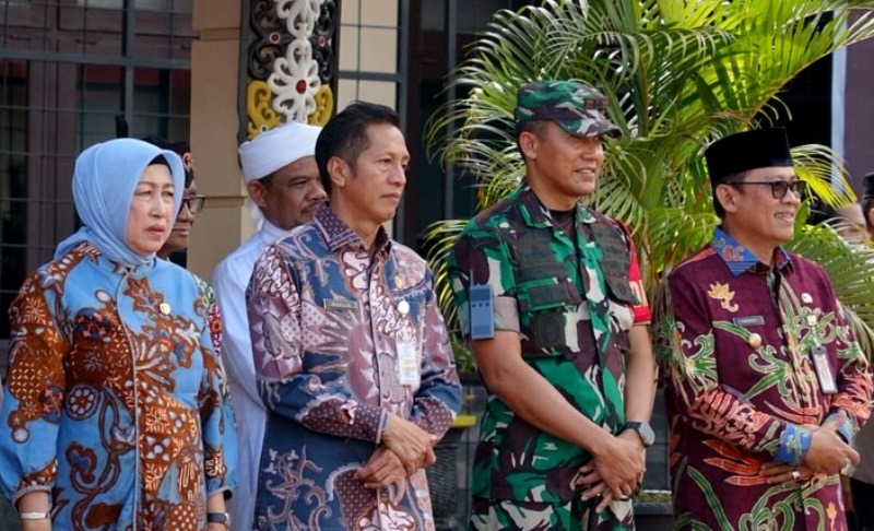 Ketua DPRD Barito Utara Sambut Kunker Kapolda Kalteng