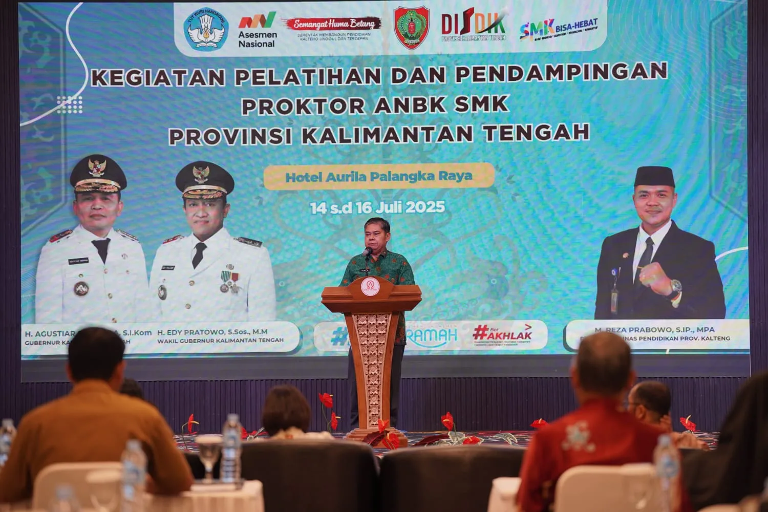 Disdik Kalteng Gelar Pelatihan dan Pendampingan Proktor ANBK SMK Guna Tingkatkan Mutu Pendidikan Berbasis Digital