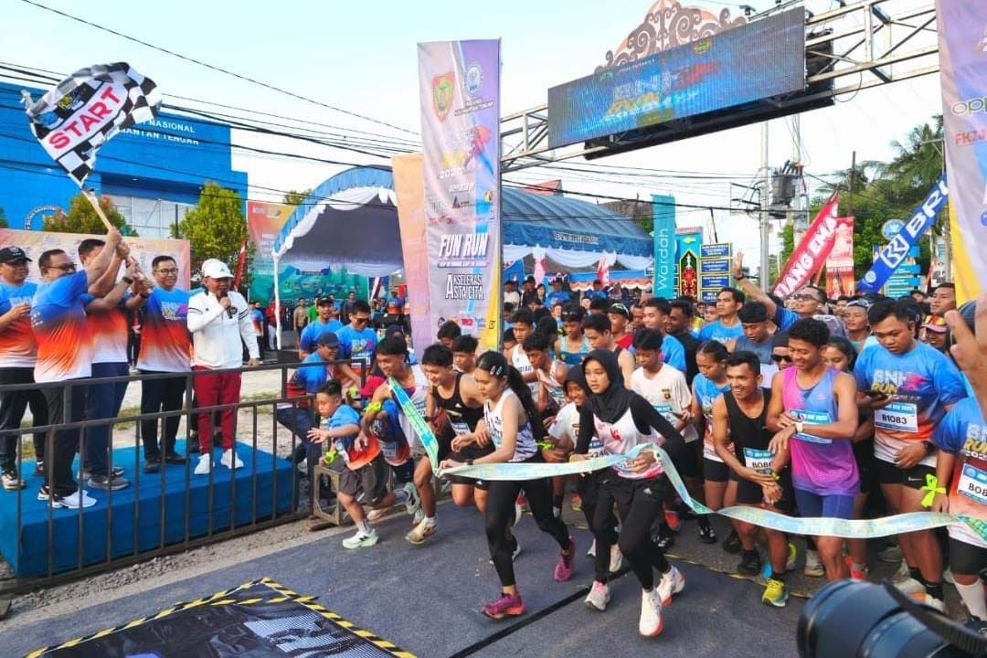 Gubernur Kalteng Buka BNN Run Volume 2