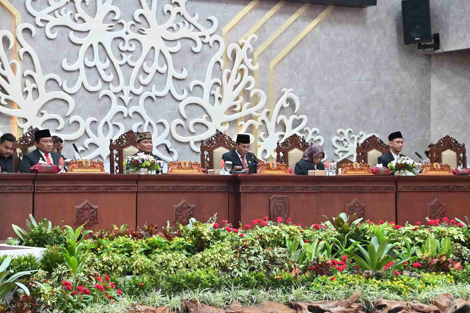 DPRD Kalteng Gelar Rapat Paripurna Dengarkan Pidato Presiden