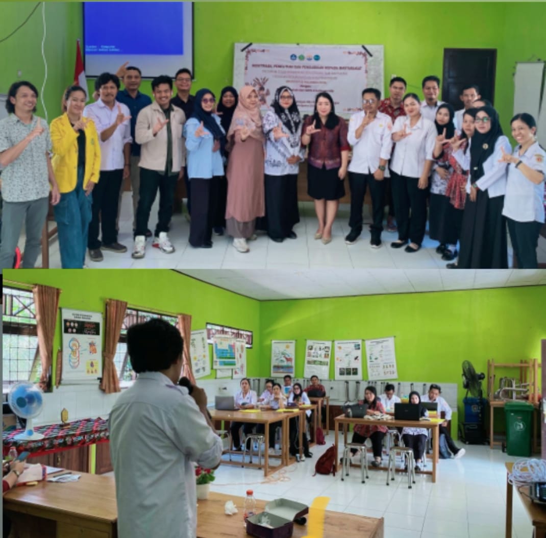 Dosen Prodi Sendratasik FKIP UPR Laksanakan Pengabdian & Kerjasama Digital Art School di SMPN 4 dan Desa Telangkah
