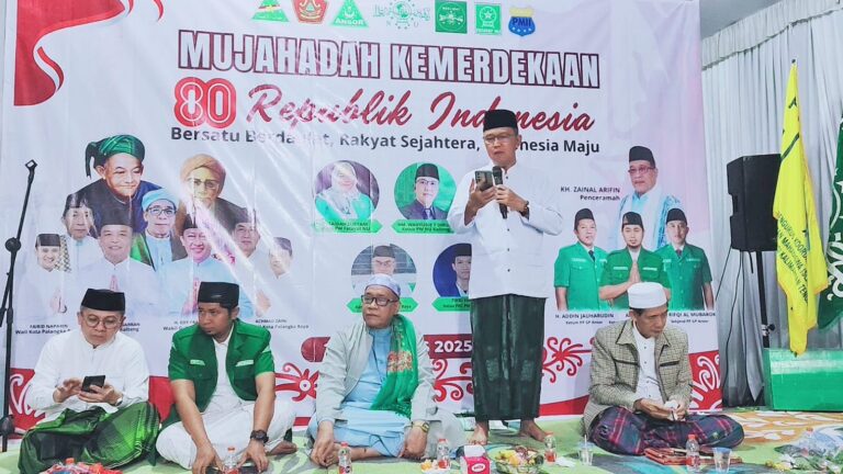 Mujahadah Kemerdekaan, Ketua Lesbumi NU Ajak Masyarakat Isi Kemerdekaan Dengan Prestasi