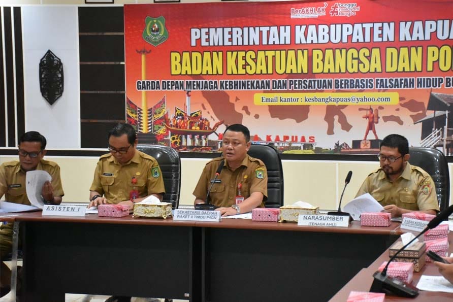 Diskusi Raperda Pencegahan Penyalahgunaan Narkotika di Kabupaten Kapuas