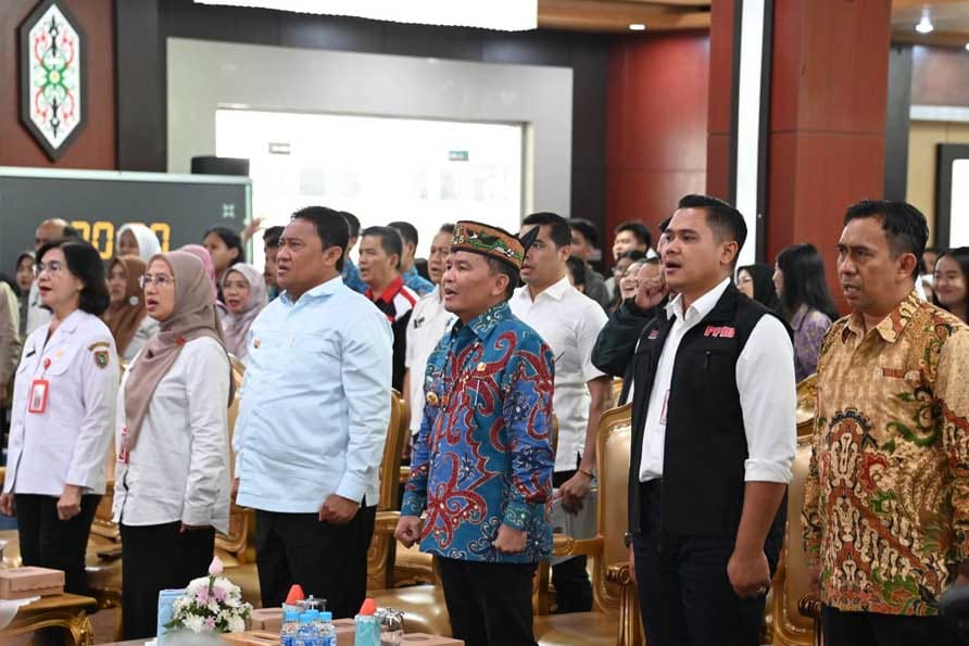 Gubernur Kalteng Tutup Grand Final Lomba Cerdas Cermat Empat Pilar Kebangsaan Jenjang SMA/MA/SMK