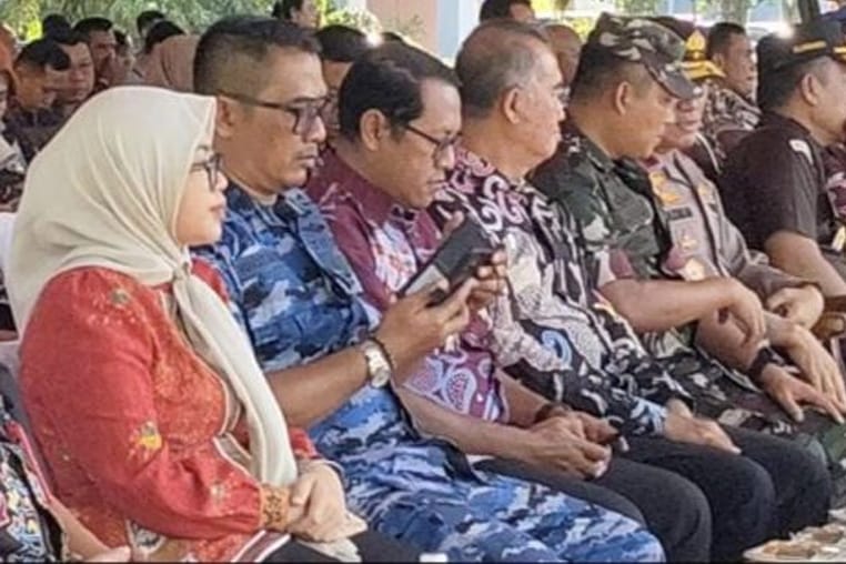 Riska Agustin Hadiri Apel Gelar Personil dan Sarpras Penanganan Karhutla