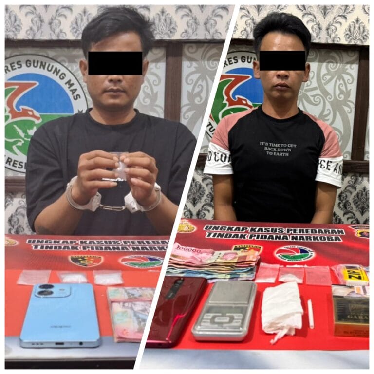 Bekuk Dua Pengedar, Sita 32,26 Gram Sabu