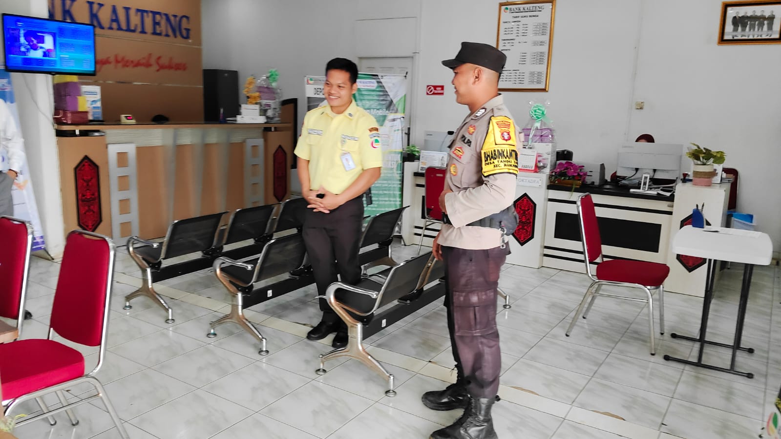 Polsek Manuhing Intensifkan Patroli, Jamin Keamanan Objek Vital