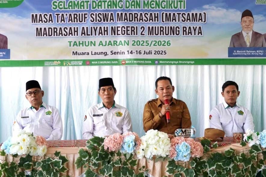 Wabup Buka Masa Ta’aruf MAN 2 Murung RayaMurung Raya, InfoPublik – Pemerintah Kabupaten Murung R (2)