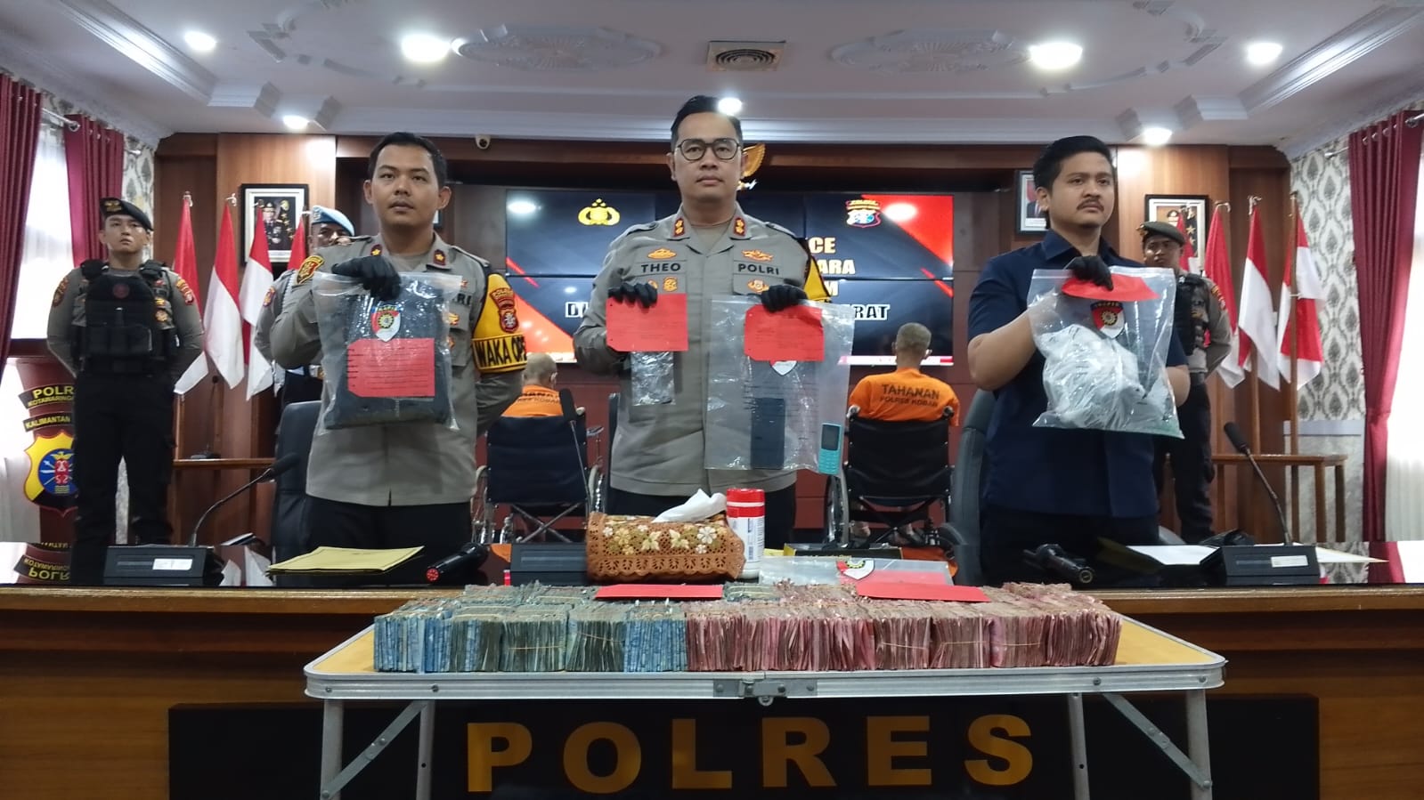 Tiga Pelaku Berhasil di Tangkap, Polres Kobar Berhasil Ungkap Kasus Curat Lintas Provinsi