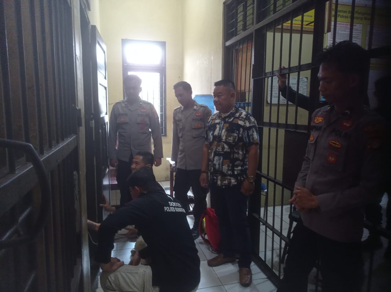 Pastikan Hak Tahanan Terpenuhi, Polres Gunung Mas Lakulan Pengecekan Kesehatan di Rutan