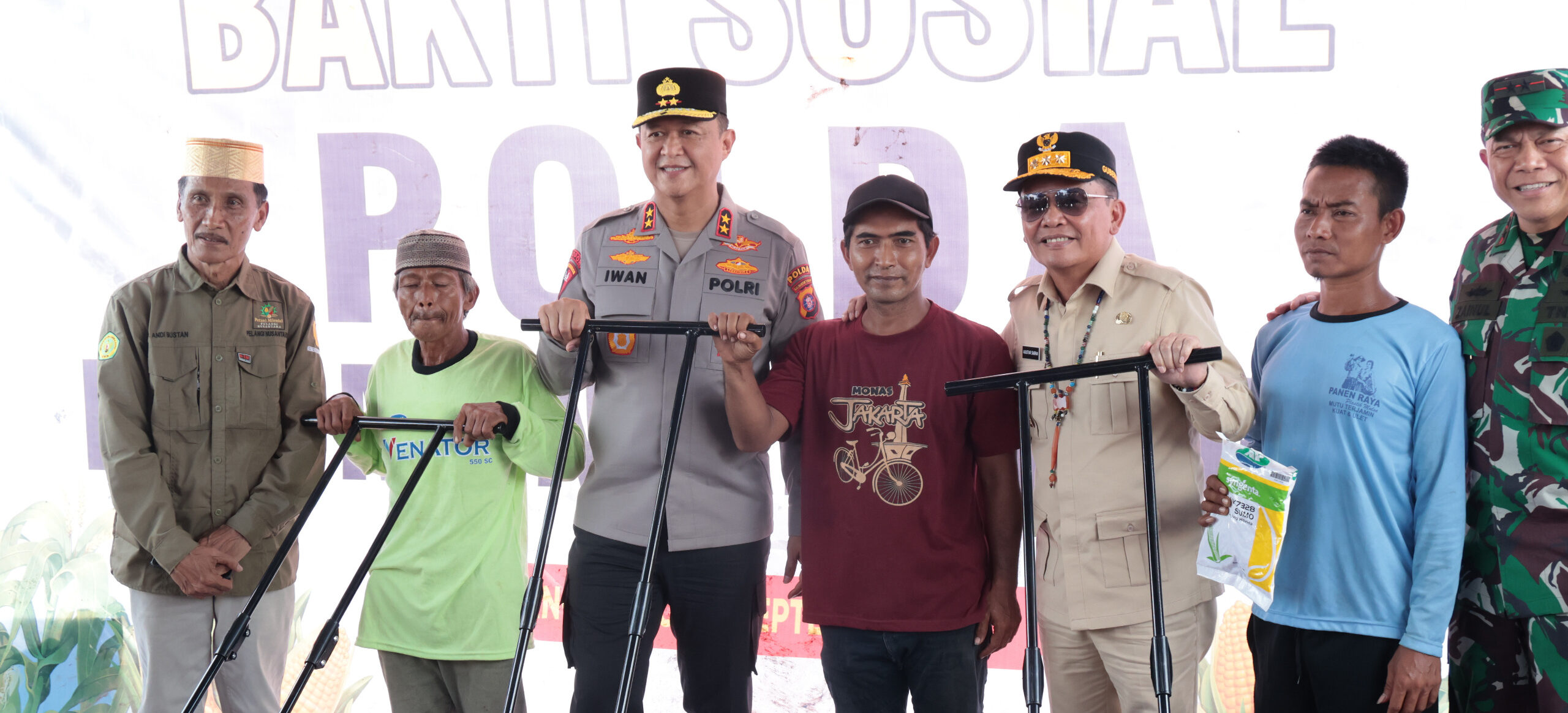 Gubernur Agustiar dan Kapolda Kalteng Komitmen Perkuat Sinergi Wujudkan Sektor Pertanian