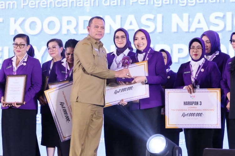 Maksimalkan 6 Bidang SPM, Kalteng Raih Juara Harapan II Lomba TP Posyandu Tingkat Nasional Tahun 2025