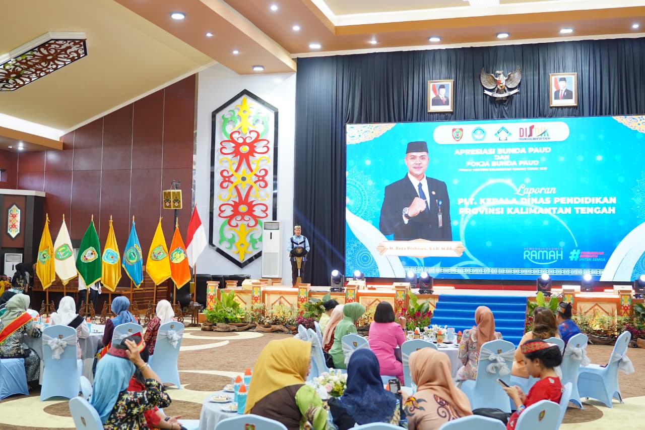Pemprov Gelar Apresiasi Bunda PAUD Tingkat Provinsi Kalteng Tahun 2025