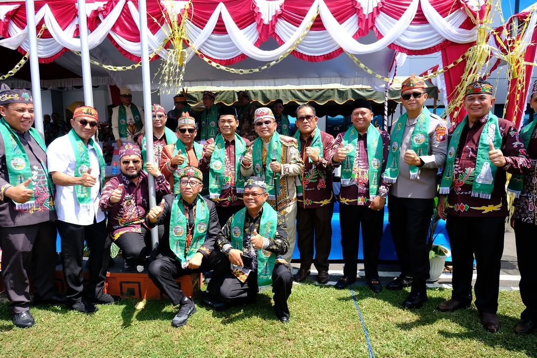 Bupati Heriyus Hadiri Upacara Hari Jadi Ke-23 Kabupaten Bartim