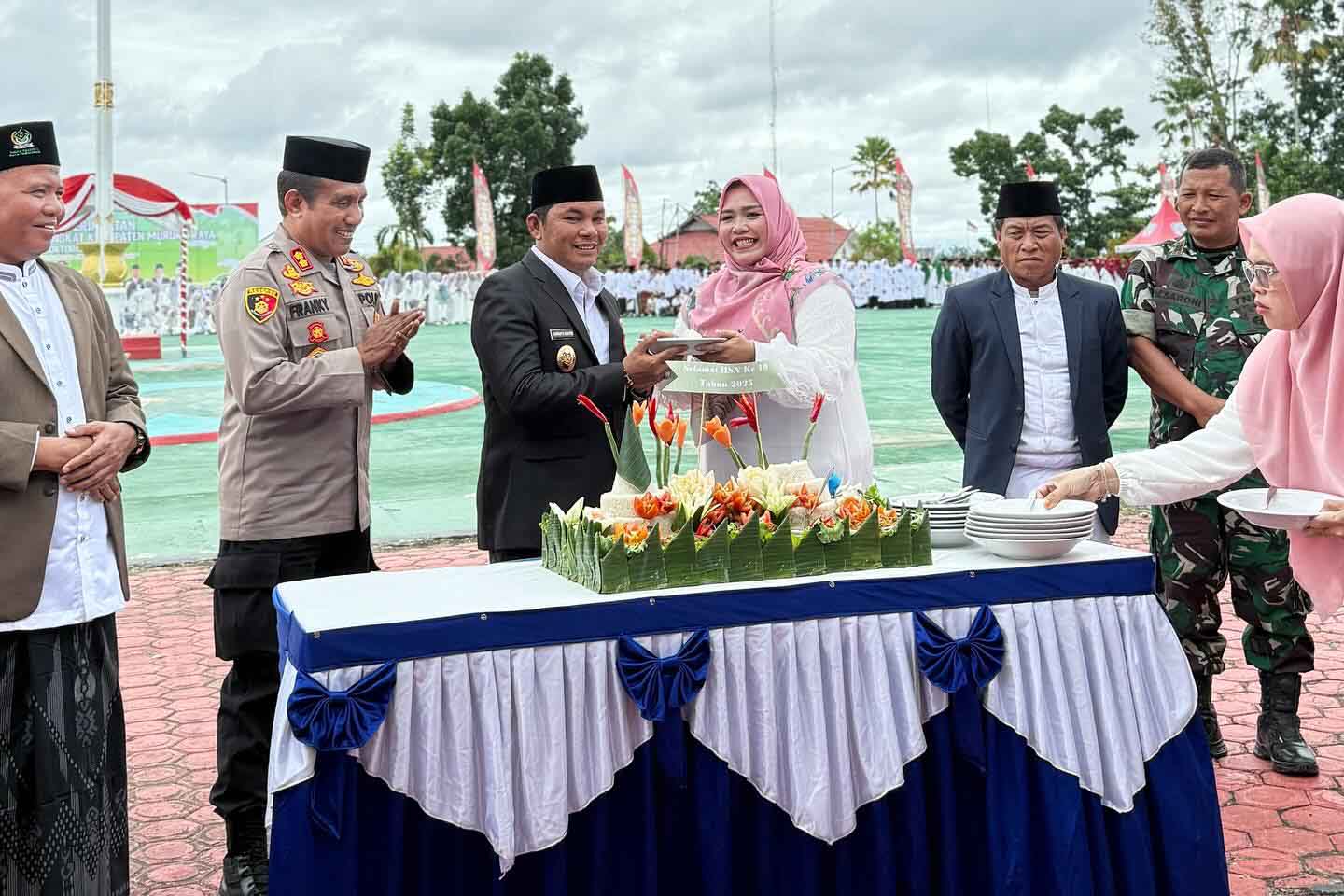 Upacara Peringatan Hari Santri Nasional Tingkat Kabupaten Murung Raya
