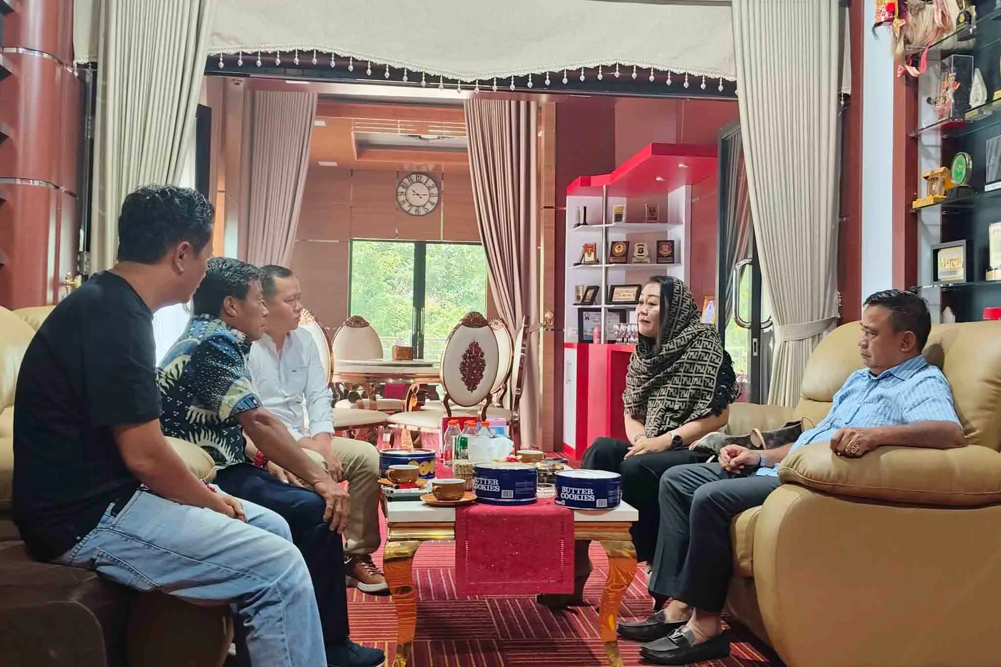 Ketua DPRD Mura Terima Kunjungan Silaturahmi Anggota DPRD HSU