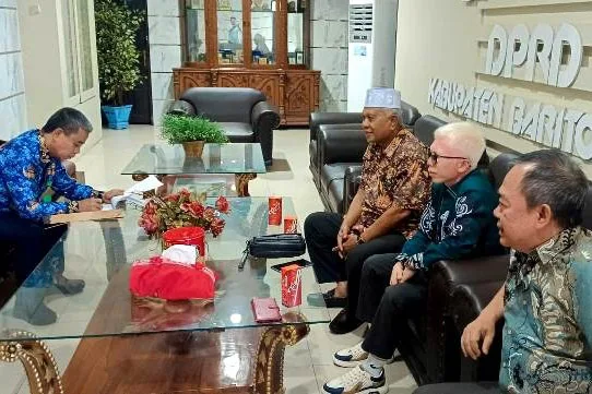 Bahas Strategi Hadapi Pemotongan Dana Transfer Pusat, DPRD HSU Kunjungi DPRD Barut