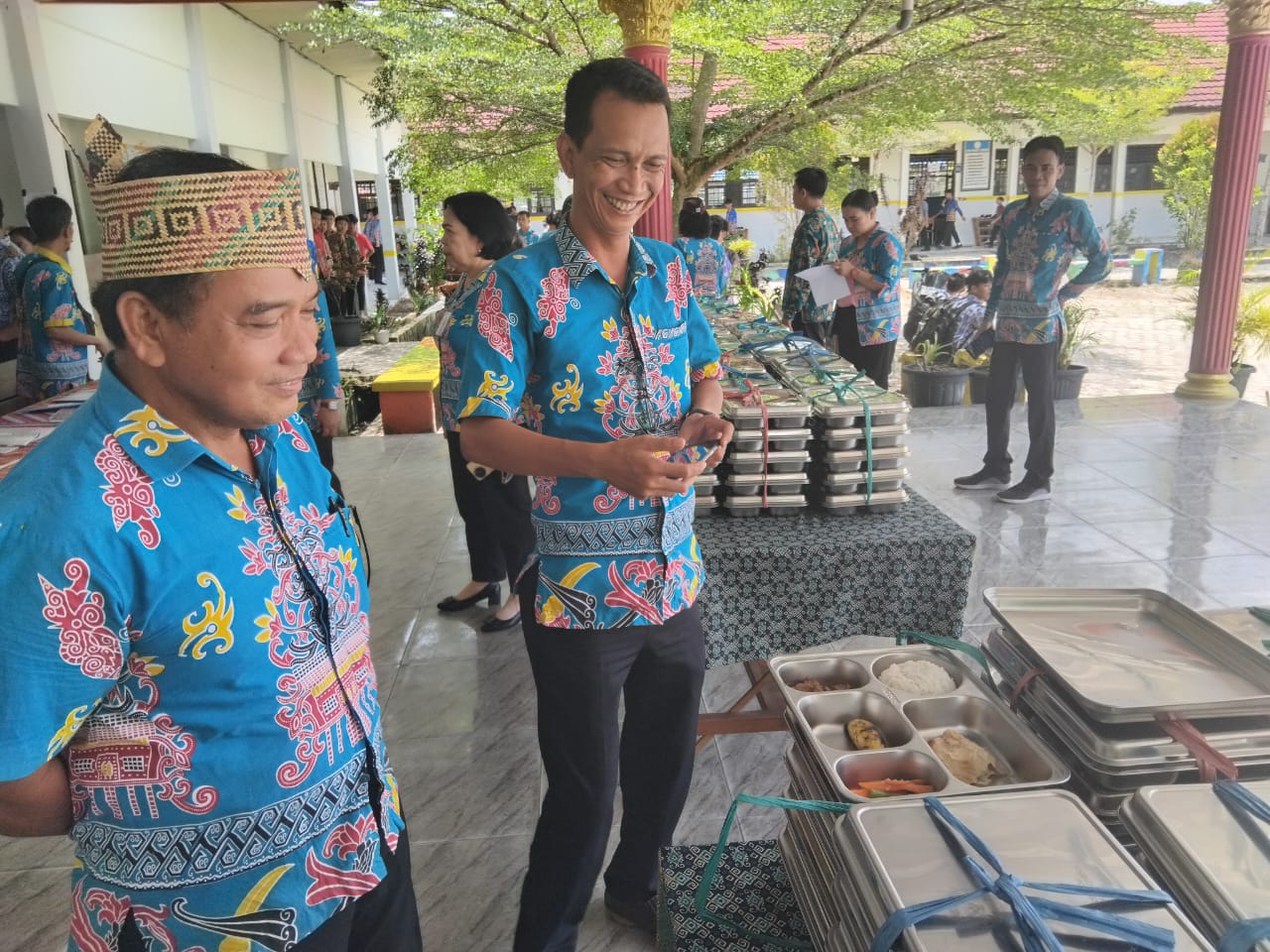 Pelaksanaan MBG di SMAN 1 Kuala Kurun Berjalan Lancar