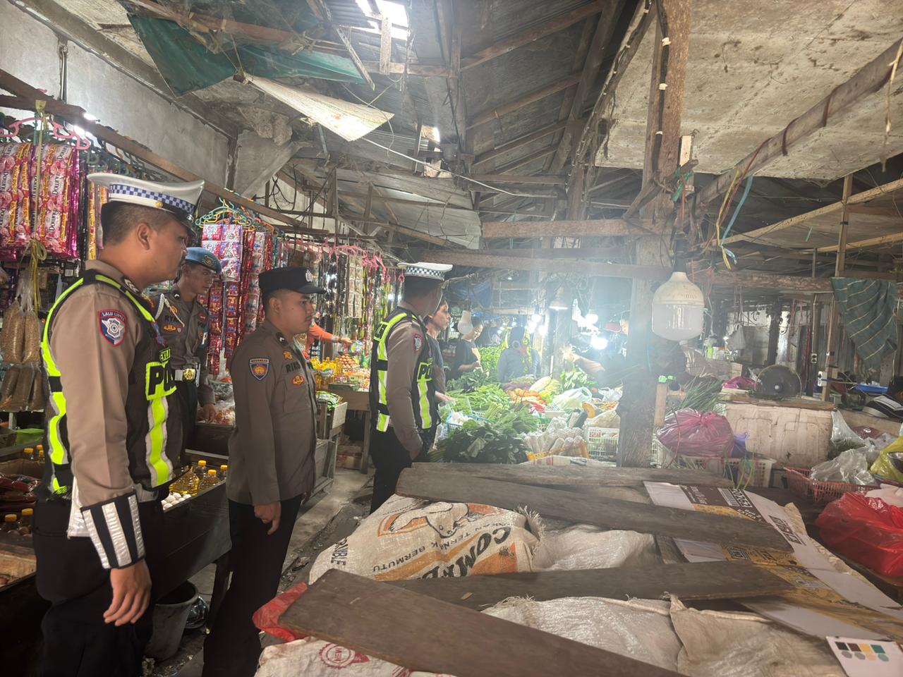 Polres Gumas Gelar Patroli Siang di Titik Krusial