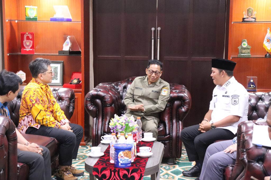 Bupati dan Wakil Bupati Sambut Kunjungan BPK RI Perwakilan Kalteng