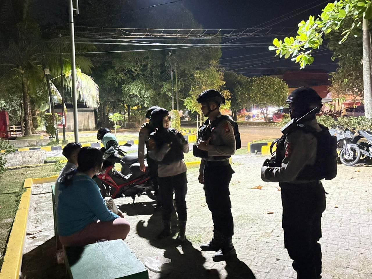 Ditsamapta Polda Kalteng Jaga Keamanan dan Ketertiban Masyarakat