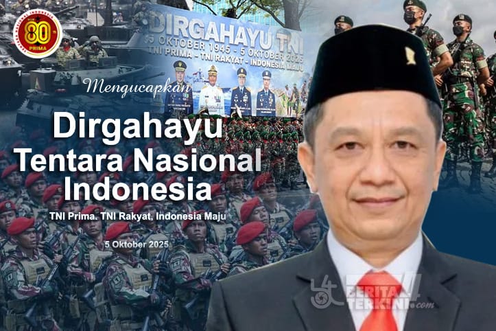 Ucapkan Dirgahayu ke 80 TNI, H Taufik Nugraha : TNI Adalah Pilar Kedaulatan Bangsa
