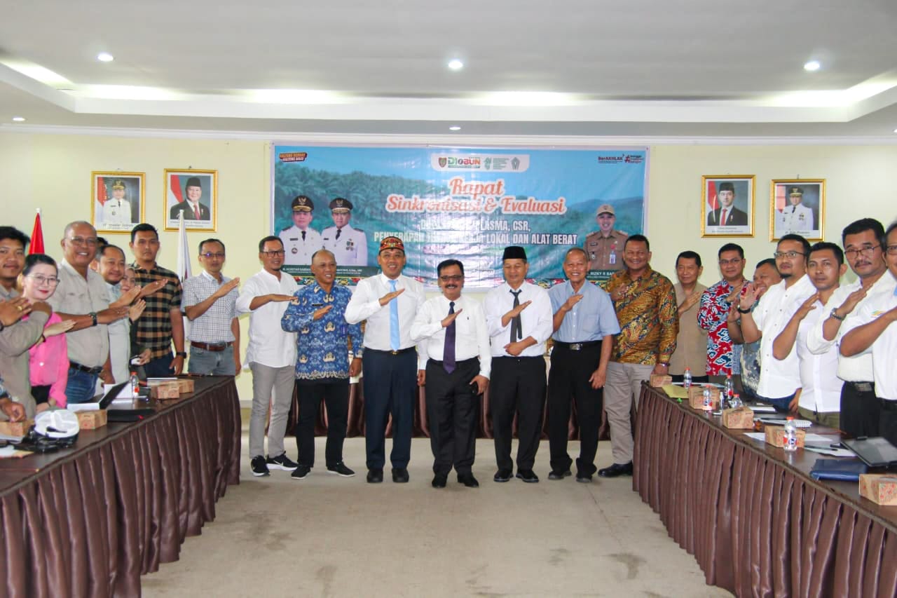 Pemprov Kalteng Gelar Rapat Sinkronisasi dan Evaluasi Data Plasma, CSR, Penyerapan Tenaga Kerja Lokal, dan Alat Berat
