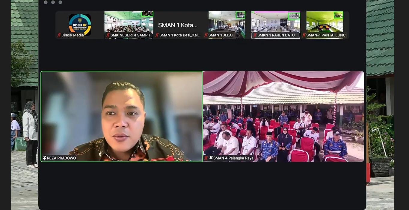 Berpusat di SMAN 4 Palangka Raya, Disdik Kalteng Gelar “Kemenkeu Mengajar 10”