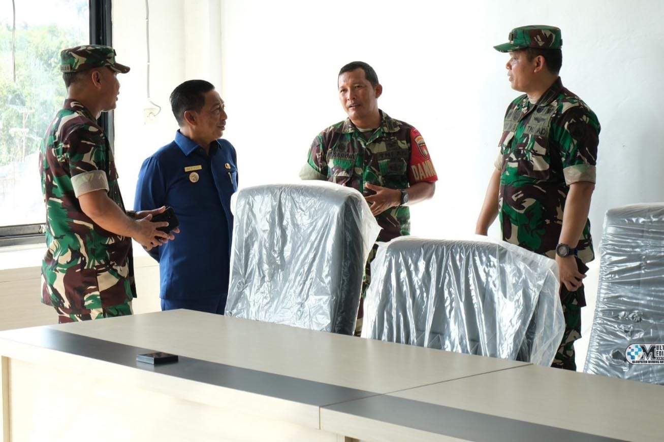 Bupati Mura Lakukan Peninjauan Pembangunan Batalyon Infanteri Teritorial di Desa Danau Usung
