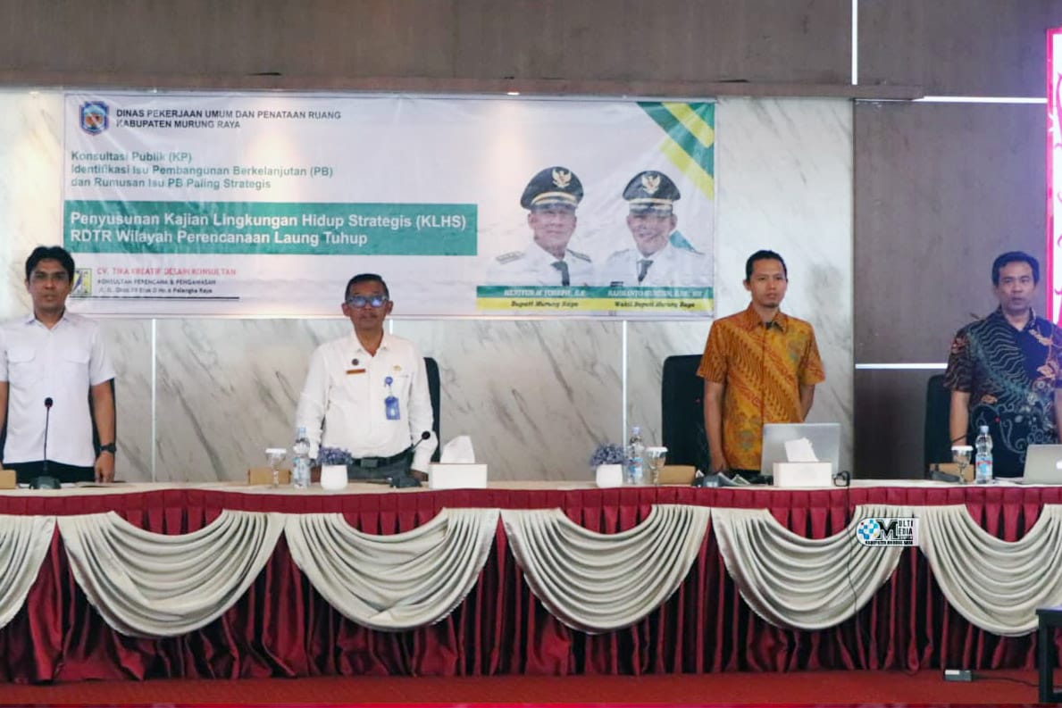 Gelar Konsultasi Publik KLHS RDTR, Pemkab Mura Komitmen Wujudkan Pembangunan Berkelanjutan