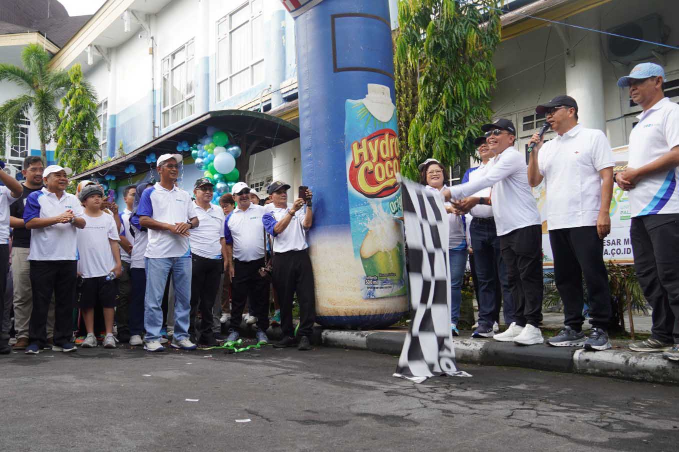 Gubernur Agustiar Sabran Ikuti Jalan Sehat Sambut Dies Natalis ke-62 UPR