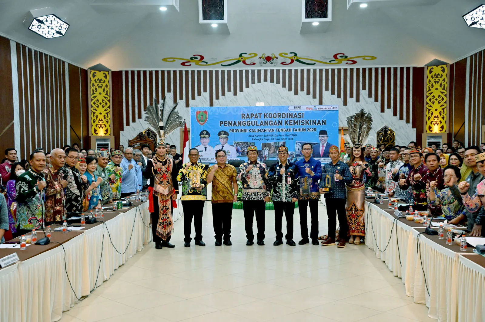 Wagub Kalteng Pimpin Rakor Penanggulangan Kemiskinan Tahun 2025
