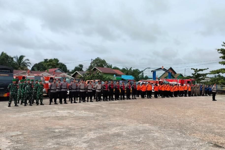Badan Penanggulangan Bencana Daerah (BPBD)⭐⭐⭐ Kabupaten Murung Raya melaksanakan Apel Gelar Pas (5)