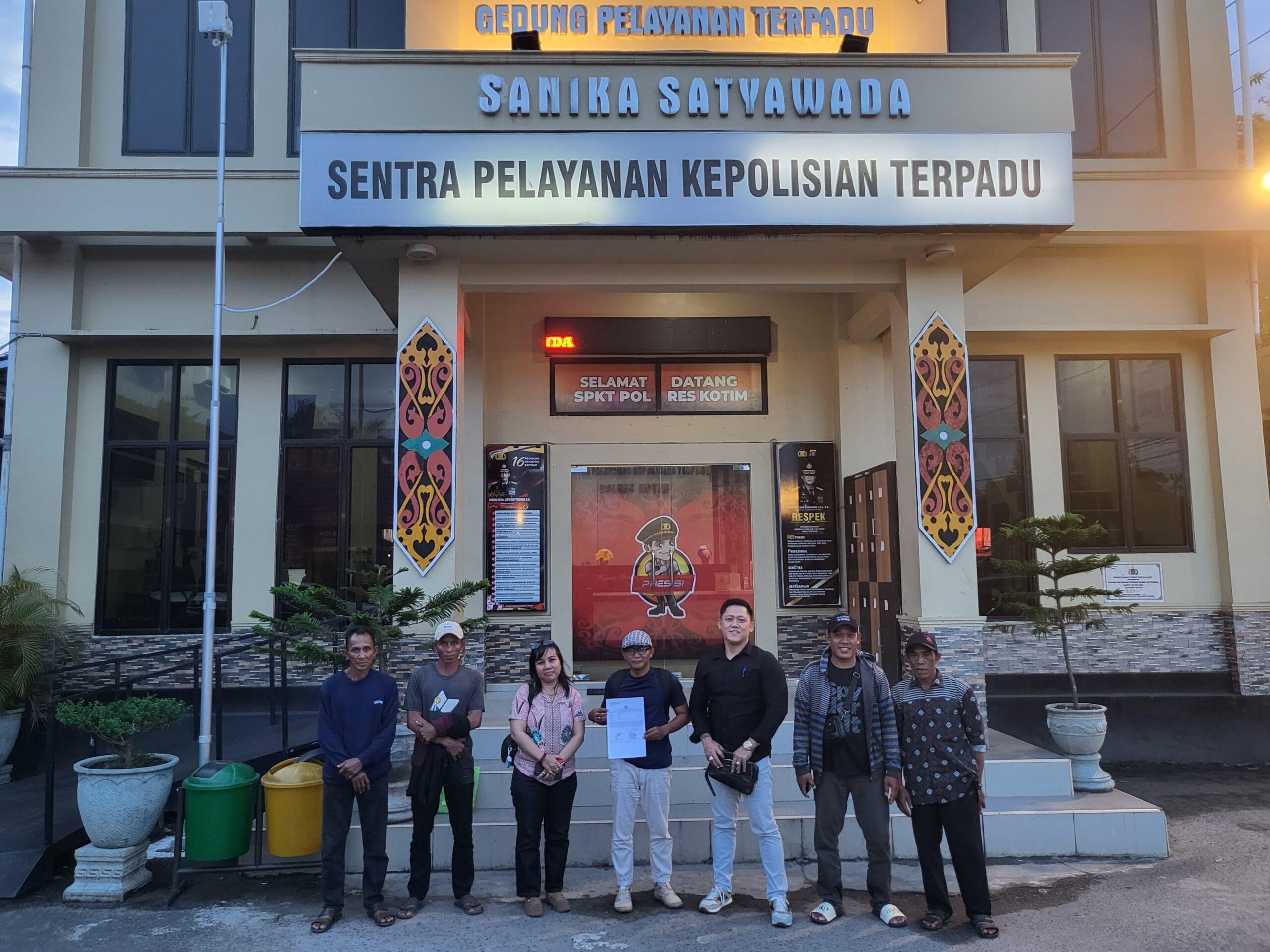 Oknum Kades Bapinang Hilir Laut Dilaporkan Warga ke Polisi