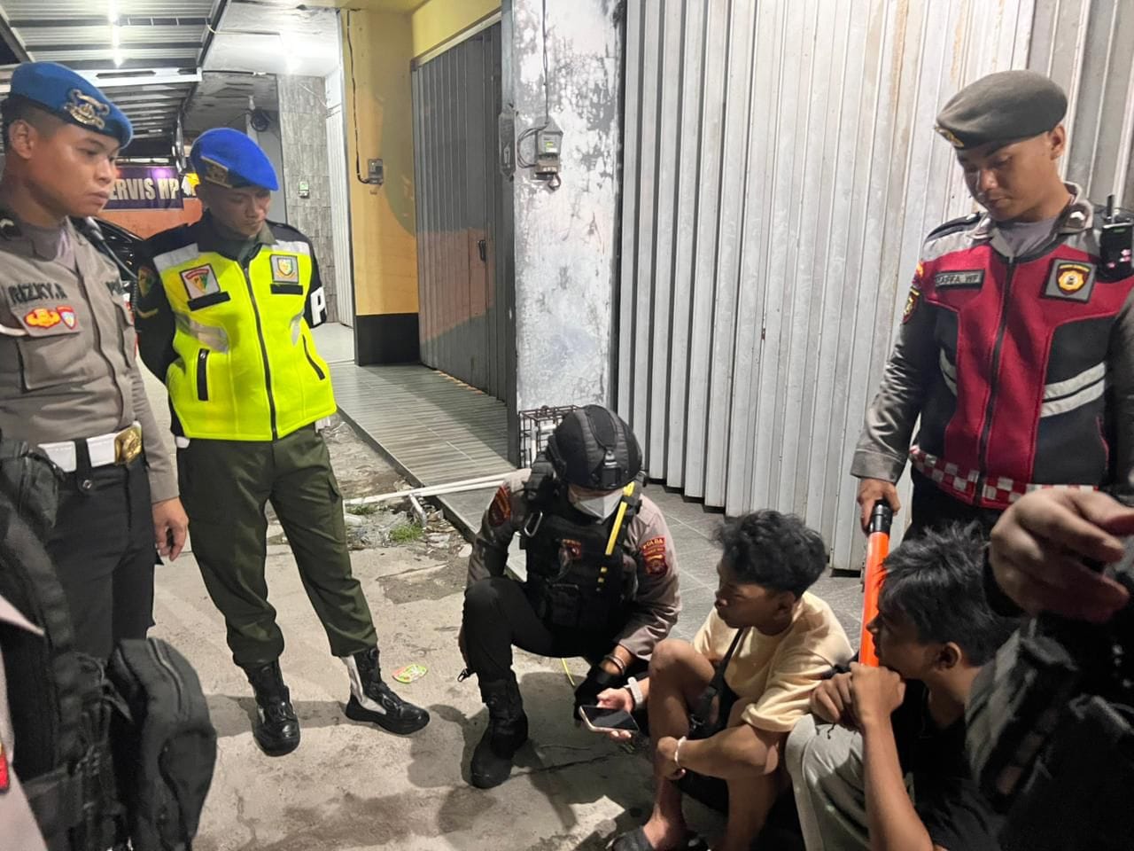 Ditsamapta Polda Kalteng Intensifkan Patroli Perintis Presisi, Cegah Aksi Balap Liar di Palangka Raya