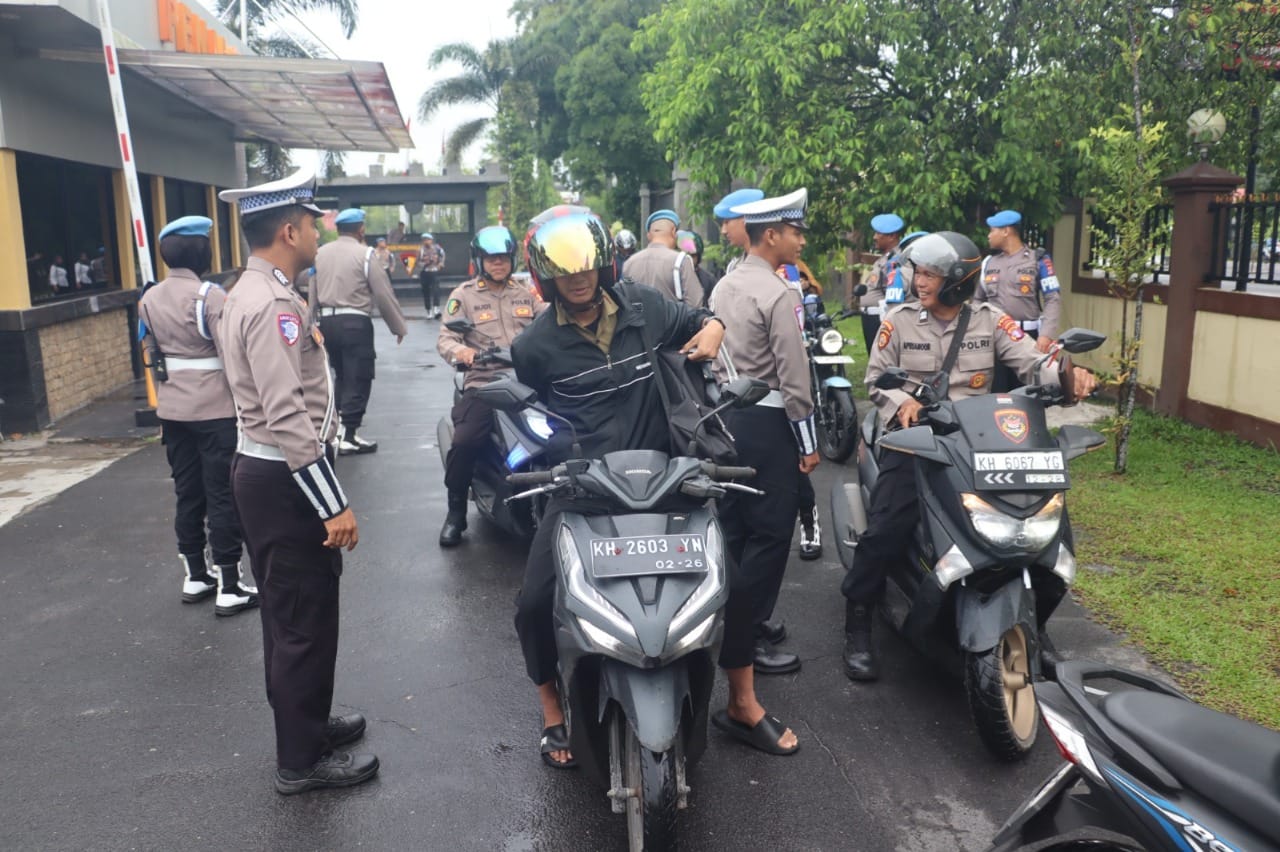 Polda Kalteng Gelar Gaktiblin Selama Ops Zebra Telabang, Tegaskan Komitmen Disiplin Internal