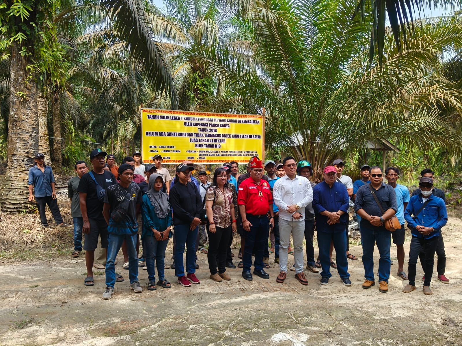 Penggugat Ketua Koperasi Panca Karya Dinilai Tak Kuasai Letak dan Batas Lahan dalam Sidang Lapangan