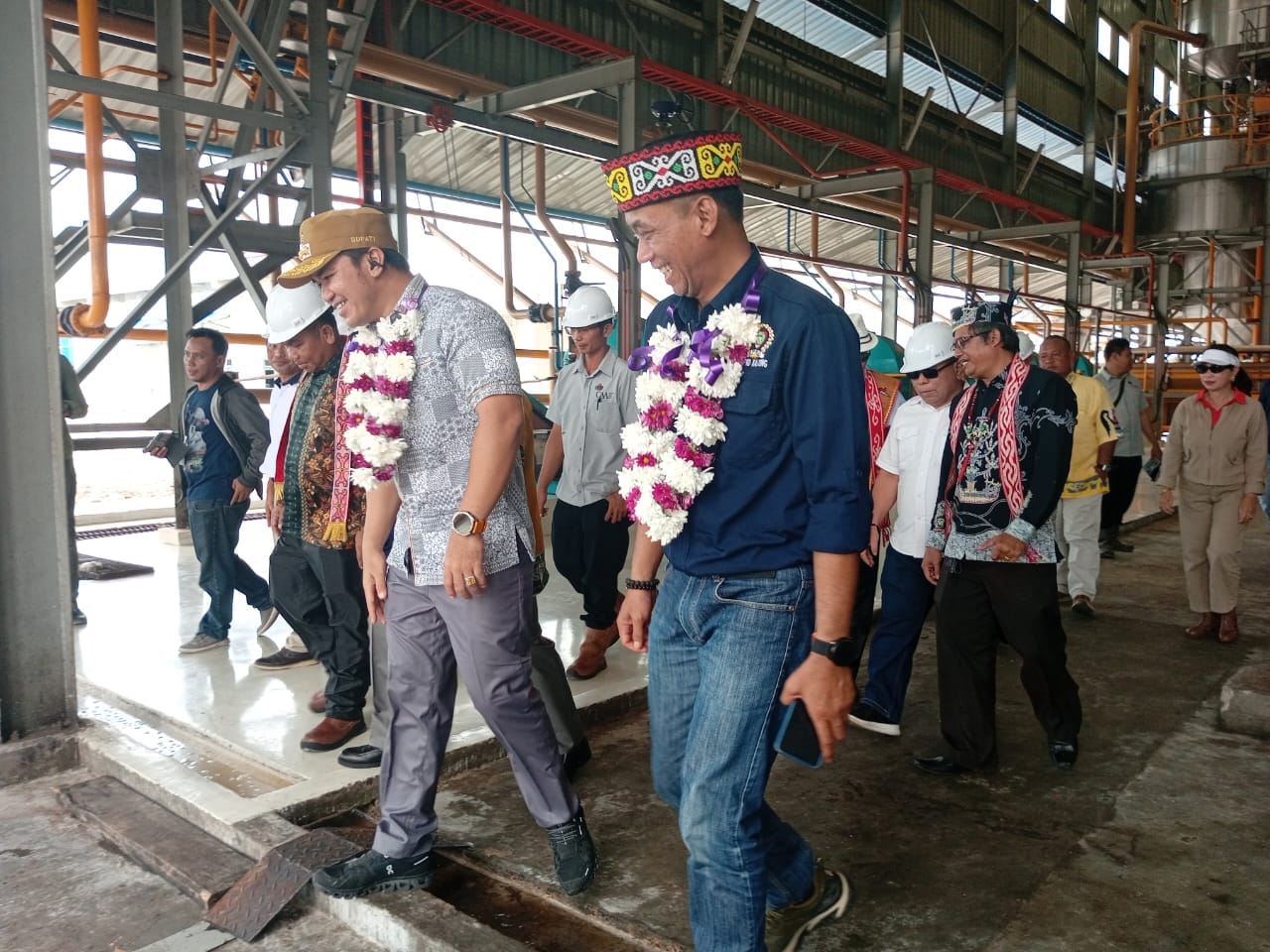 Dukung Investasi Daerah, Bambang Irawan Hadiri Launching Pabrik Sawit di Banama Tingang