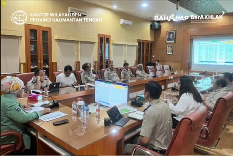 Menutup Tahun dengan Evaluasi, BPN Kalteng Mantapkan Langkah Menuju Pelayanan Prima
