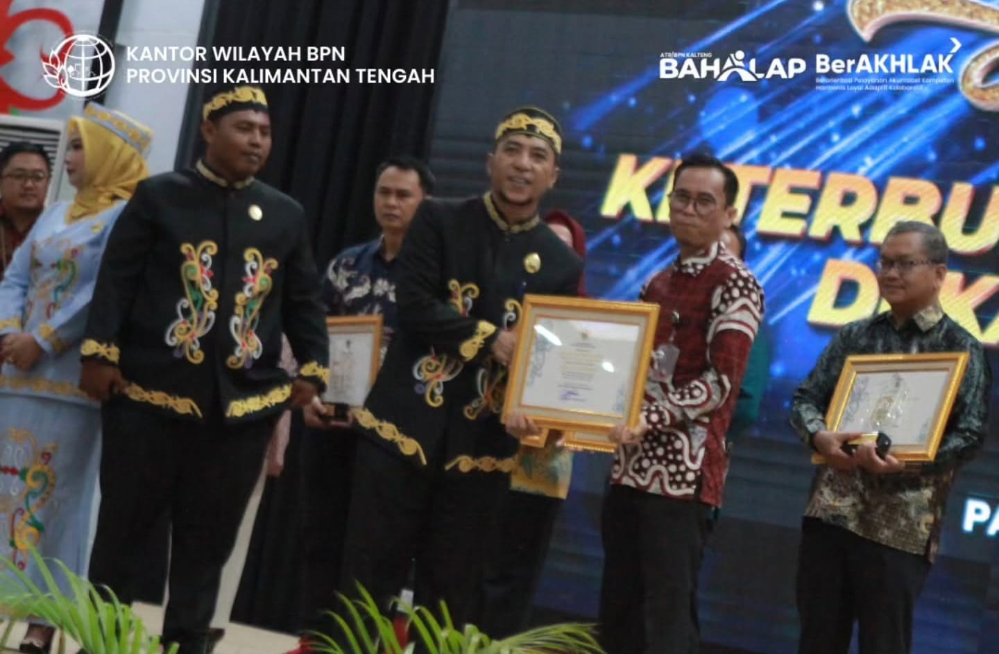 Hadiri Anugerah KIP 2025, BPN Kalteng Tegaskan Pentingnya Budaya Transparansi