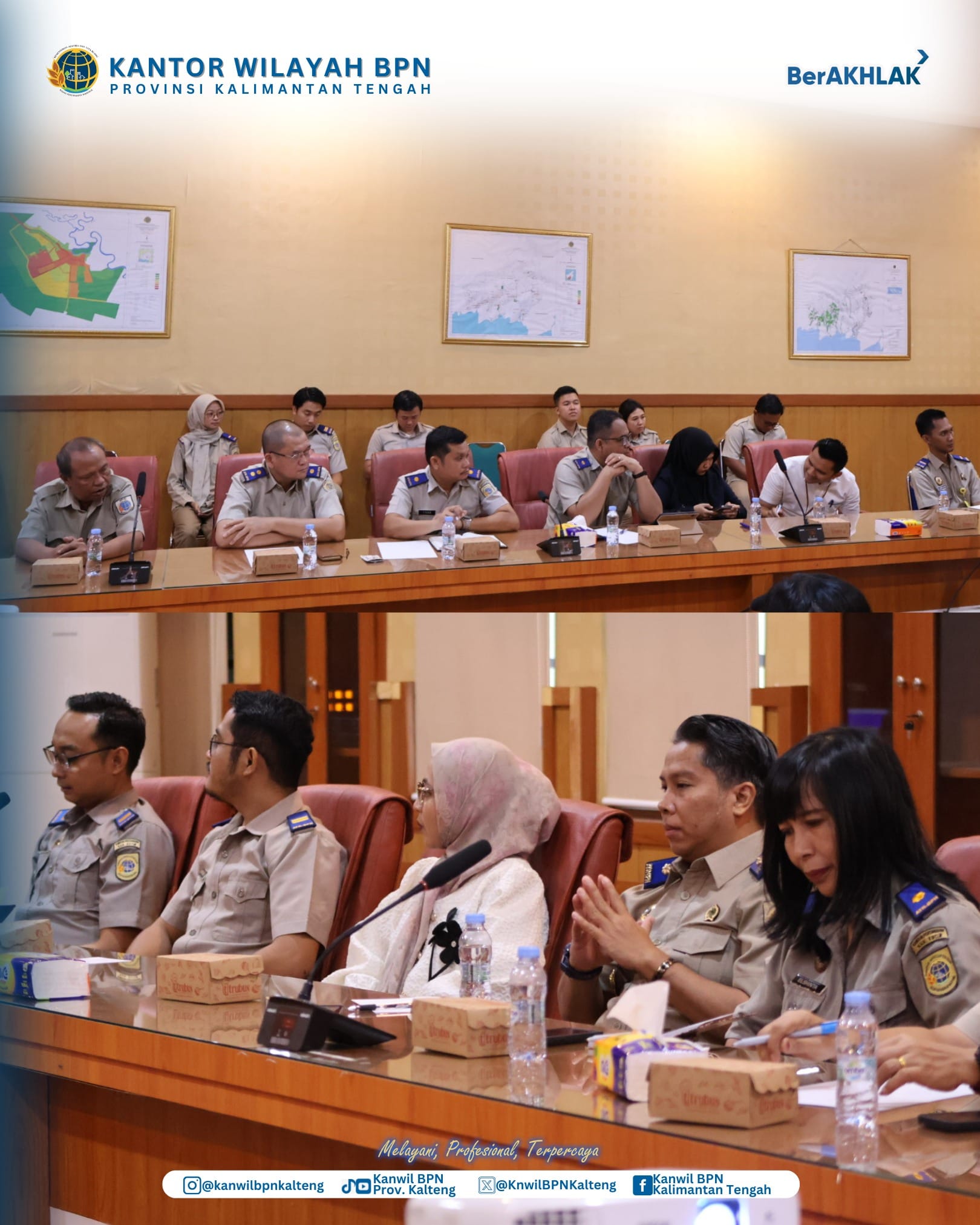 Hadirkan Narasumber Kementerian, BPN Kalteng Matangkan Strategi Penanganan Konflik Pertanahan