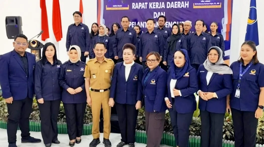 Tuty Dau Pimpin DPD Nasdem Kota Palangka Raya Periode 2025 – 2029