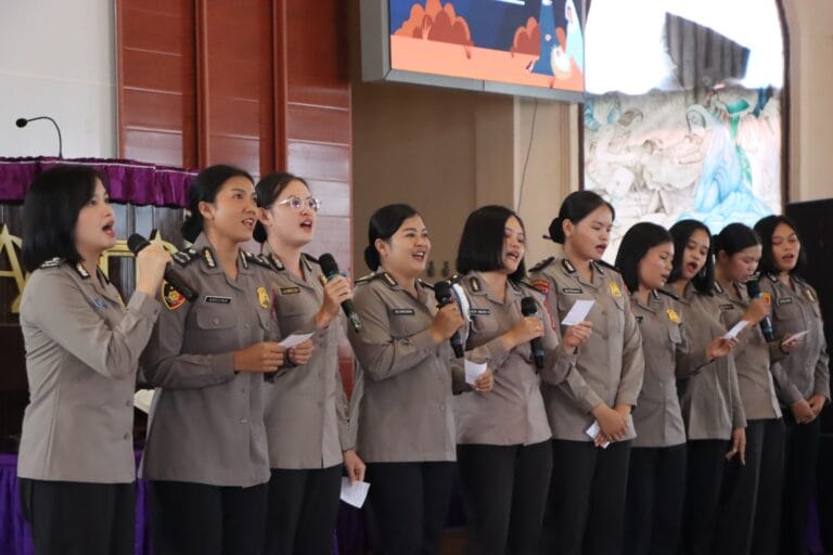 Jadikan Natal Energi Baru, Polres Gumas Tekankan Pelayanan Humanis dan Tulus