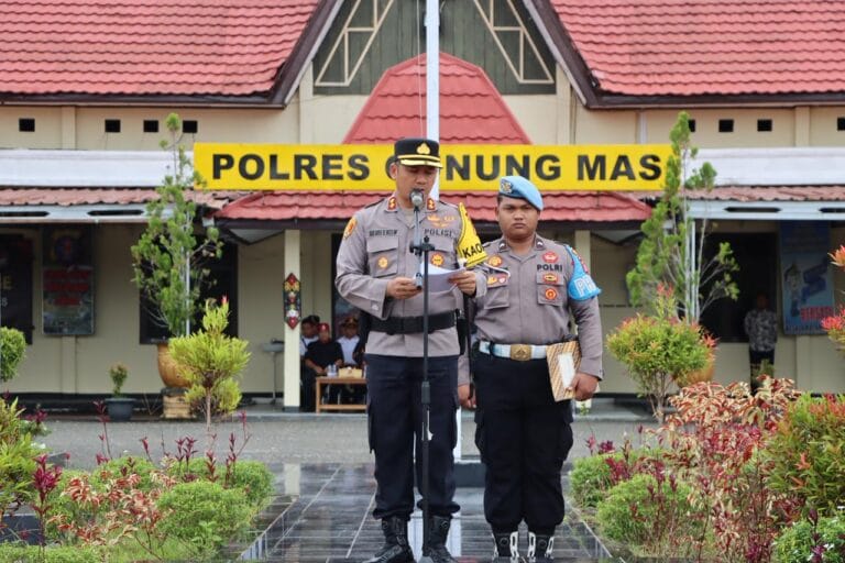 Polres Gumas Gelar Operasi Lilin Telabang 2025 dalam Pengamanan Nataru